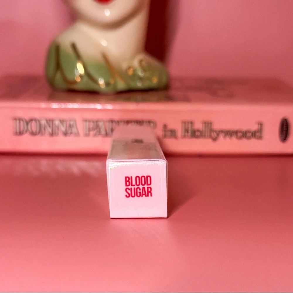 Jeffree Star BLOOD SUGAR Supreme Gloss Deep Red Rose NIB Full Size Vegan